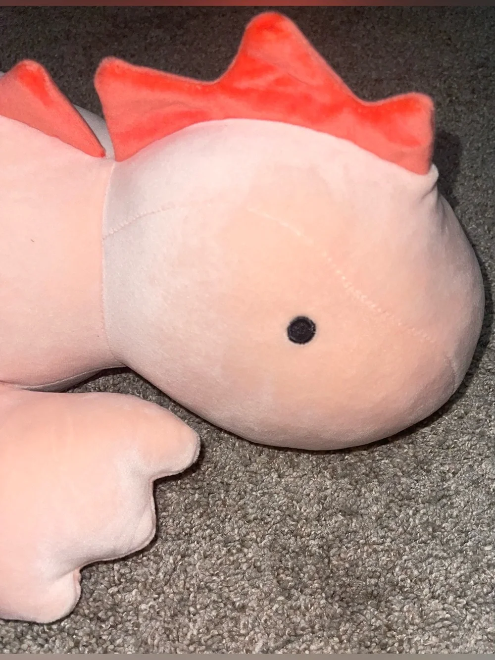 Pillowfort plush dinosaur pink weighted stuffed animal